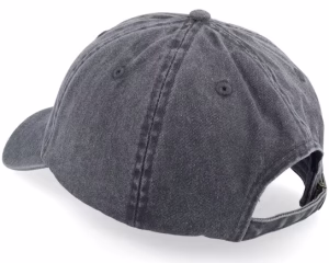 Vintage Washed Black Dad Cap