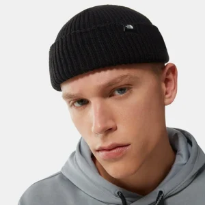Recycled Fisherman Beanie Hat - Black