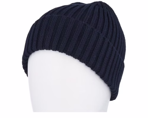 Kids Organic Cotton Oxford Navy Cuff