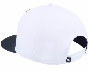 Double That Cap Bright White/Black Baseball Cap