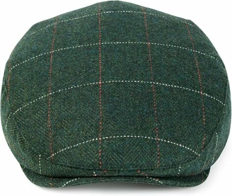 Wool Blend Ivy Flat Cap