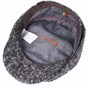 Hatteras Donegal Black Flat Cap