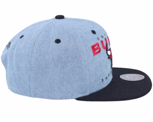 Chicago Bulls D-stressed Light BlueBlack Baseball Cap