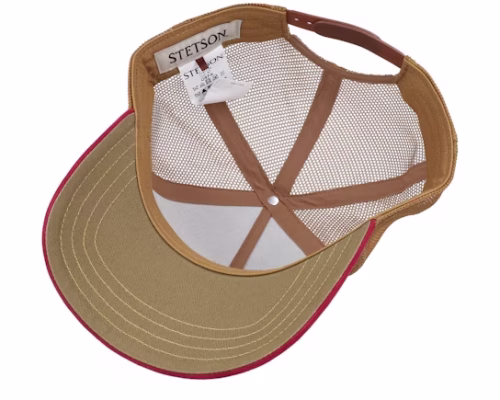 Rodeo BeigeWine A-Frame Trucker