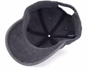 Vintage Washed Black Dad Cap