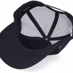 Keaton Medium Profile Hat BlackBlack Trucker