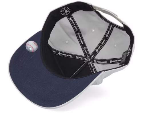 New York Yankees MLB 47 Hitch Cap Grey A-frame Adjustable