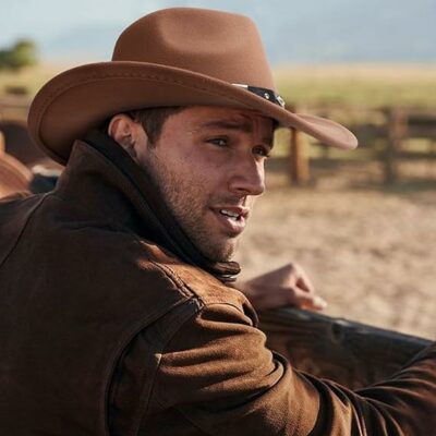 DRESHOW Classic Western Felt Cowboy Cowgirl Hat