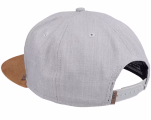 6 Panel Cap Linen 2015 GreySuede Baseball Cap