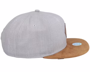 6 Panel Cap Linen 2015 GreySuede Baseball Cap