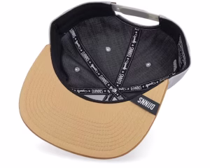 6 Panel Cap Linen 2015 GreySuede Baseball Cap