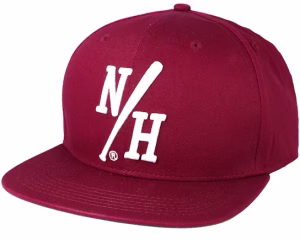 Batter Maroon Baseball Cap