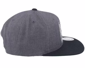 Blue-eyes White Dragon Grey Engraved Charcoal Baseball Cap