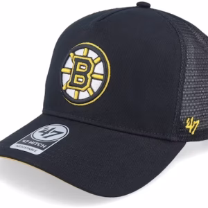 Boston Bruins NHL Mesh Hitch Black Trucker