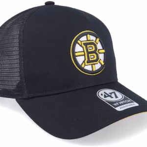 Boston Bruins NHL Mesh Hitch Black Trucker