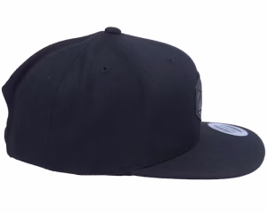 Charcoal D20 Patch Black Baseball Cap
