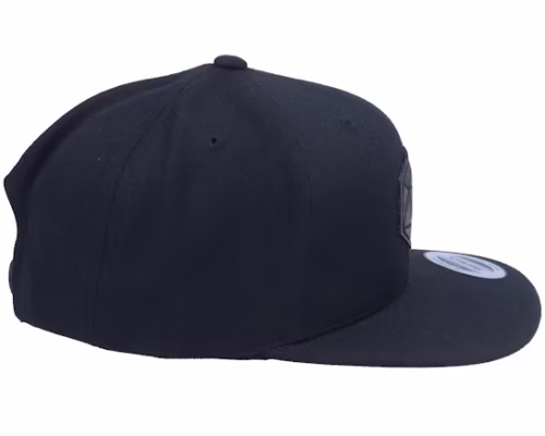 Charcoal D20 Patch Black Baseball Cap