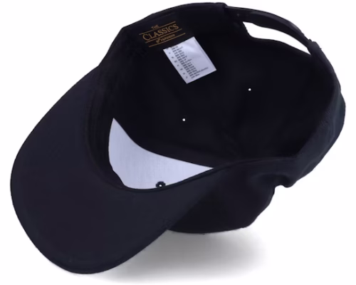 Charcoal D20 Patch Black Baseball Cap