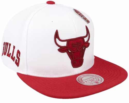 Chicago Bulls Cherry Bomb WhiteRed Baseball Cap