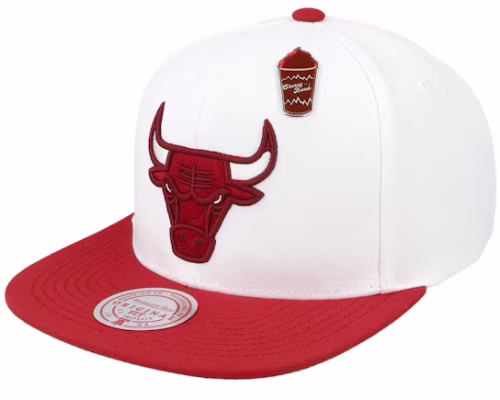 Chicago Bulls Cherry Bomb WhiteRed Baseball Cap
