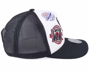 Chicago Bulls Gridlock WhiteBlack A-Frame Trucker
