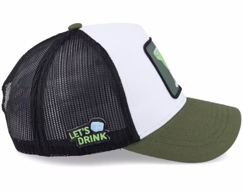 Cocktails Magarita WhiteDark Green Trucker