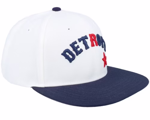 Detroit Stars Archive 400 IvoryNavy Baseball Cap