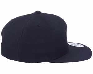 E Letter 3D Black Baseball Cap