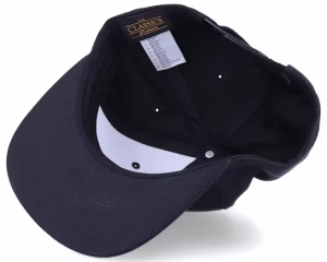 E Letter 3D Black Baseball Cap
