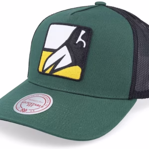 Exclusive x Pittsburgh Penguins Patch Miror GreenBlack A-frame Trucker