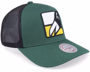 Exclusive x Pittsburgh Penguins Patch Miror GreenBlack A-frame Trucker