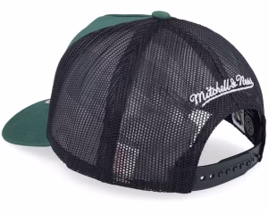 Exclusive x Pittsburgh Penguins Patch Miror GreenBlack A-frame Trucker