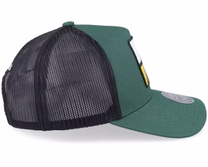 Exclusive x Pittsburgh Penguins Patch Miror GreenBlack A-frame Trucker