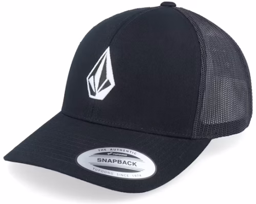 Full Stone Cheese Black Trucker