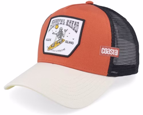 Hft Grateful Shred RustSand A-Frame Trucker