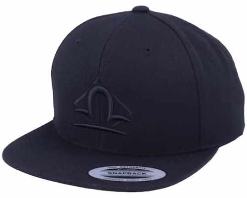 Libra 3D Black Baseball Cap