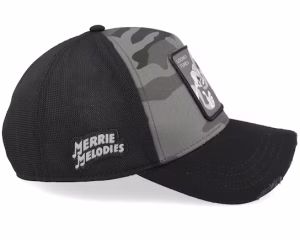 Looney Tunes Bugs Bunny Daffy Duck BlackCamouflage A-Frame Trucker