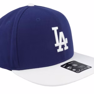 Los Angeles Dodgers Dri-fit Pro Square Bill BlueWhite Baseball Cap