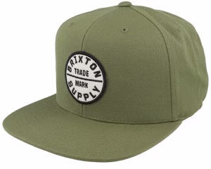 Oath III Olive SurplusWhite Baseball Cap