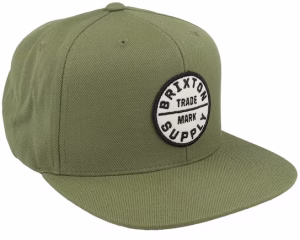 Oath III Olive SurplusWhite Baseball Cap