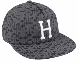 Paradox Classic H 5 Panel Hat Black Baseball Cap