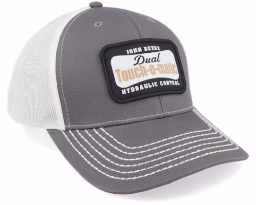 Vintage Touch-o-matic WhiteGrey Trucker