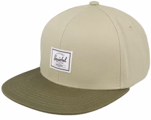 Whaler 6 Panel Cap Irish CreamIvy Green Baseball Cap