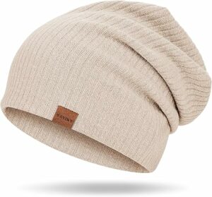 Slouchy Beanie for Women Men Lightweight Warm Beanie