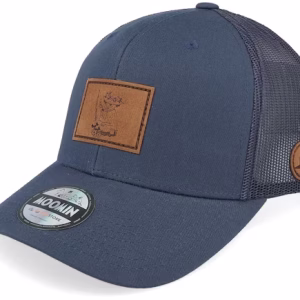 Snufkin Engraved Patch Navy Trucker