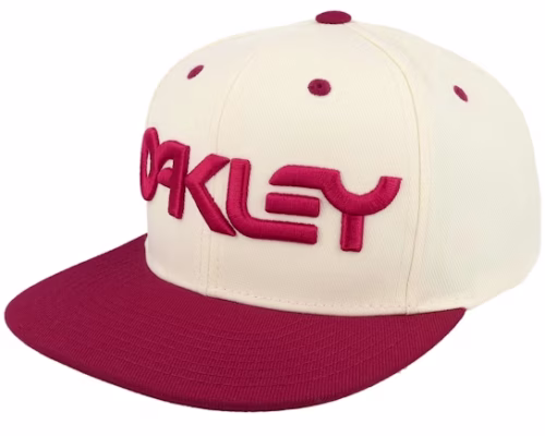 Mark Iii Arctic WhiteIron Red Baseball Cap