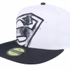 Superman WhiteBlack Baseball Cap