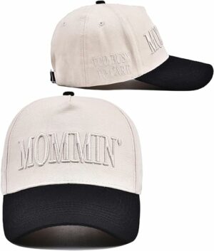 Mommin Embroidered Trucker Cap