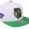 Boston Celtics Nba 50th Anniversity Whitegreen Baseball Cap