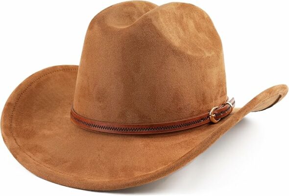 Wide Brim Western Cowgirl Hat
